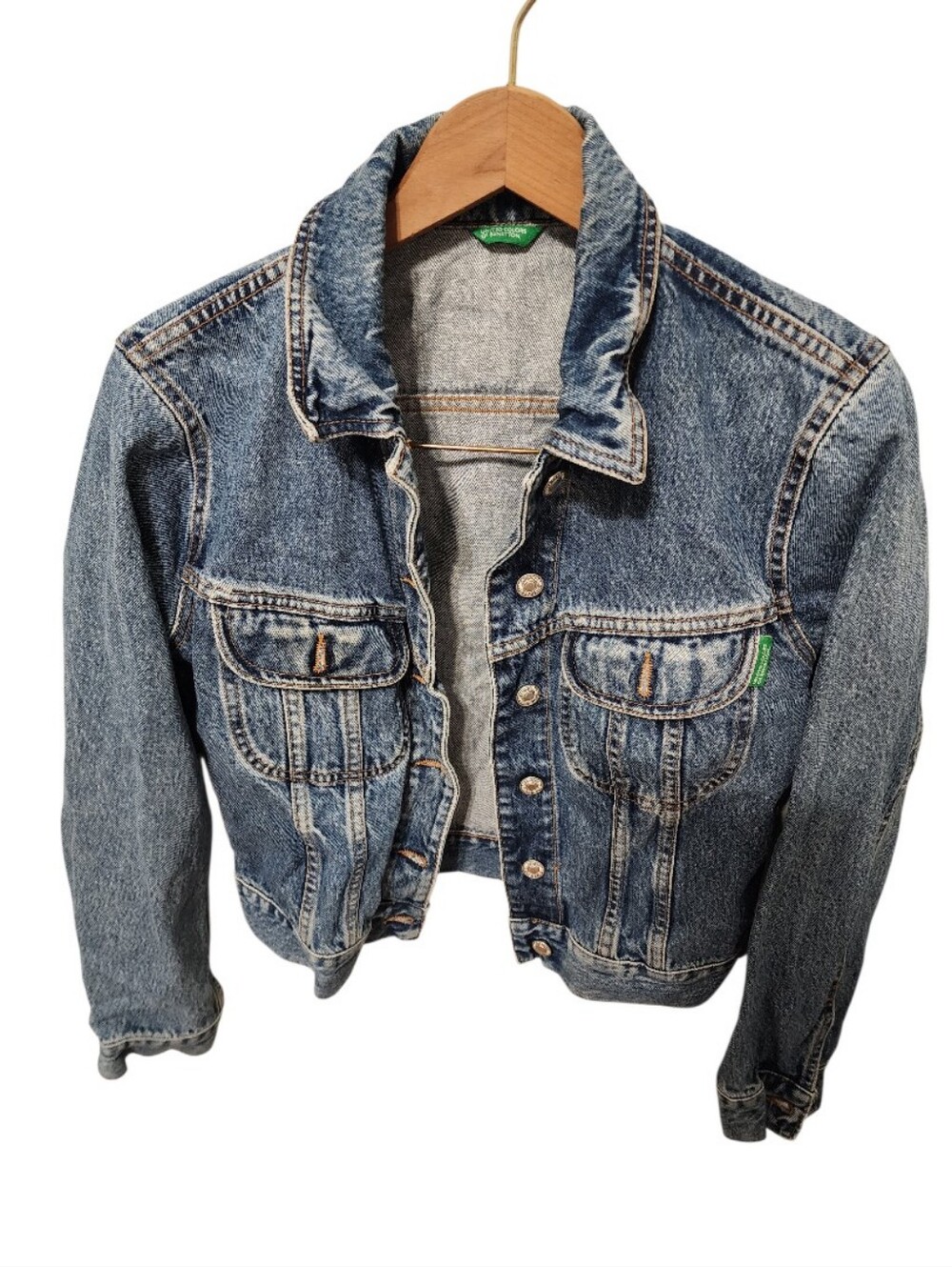 United Colors Of Benetton Vintage Jean Jacket